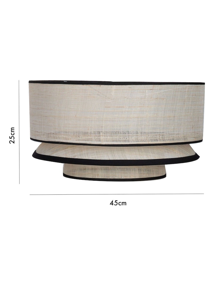 Rockett St George Natural Layered Easyfit Shade - Image 7 of 7