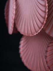 Rockett St George Pink Shell Pendant Light - Image 4 of 7