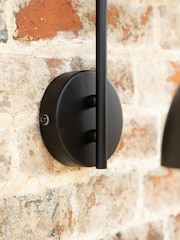 Rockett St George Black Statement Dome Outdoor Wall Light - Image 3 of 7