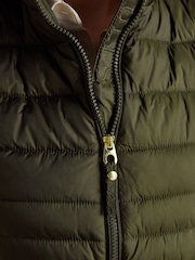 Joules Witley Green Padded Gilet - Image 5 of 10