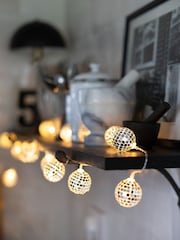 Rockett St George Silver Disco Ball String Light - Image 2 of 7