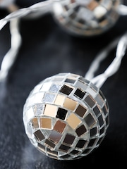 Rockett St George Silver Disco Ball String Light - Image 3 of 7
