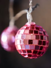 Rockett St George Pink Disco Ball String Light - Image 4 of 6