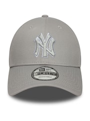 New Era Grey Outline 9Forty Neyyan Cap - Image 1 of 8