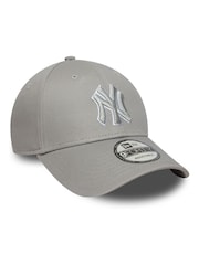 New Era Grey Outline 9Forty Neyyan Cap - Image 4 of 8