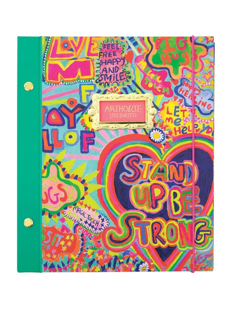Arthouse Multi Full of Joy Hardback B5 Notebook and Pen in Tin - Image 2 of 6