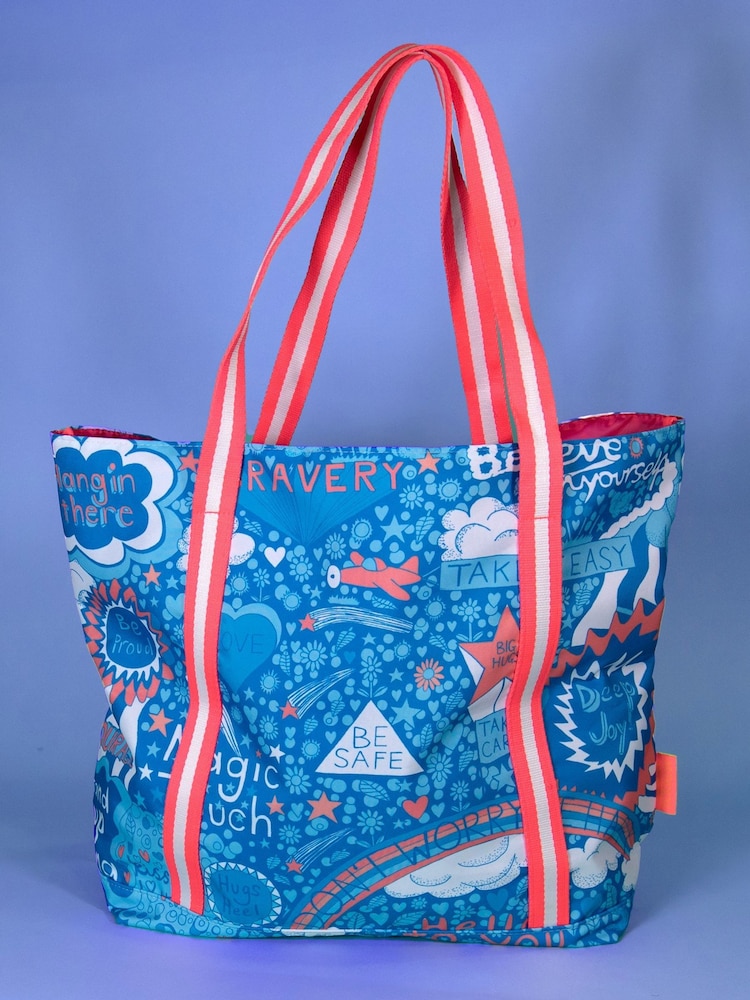 Arthouse Multi Good Advice Large Tote Bag - Image 5 of 5