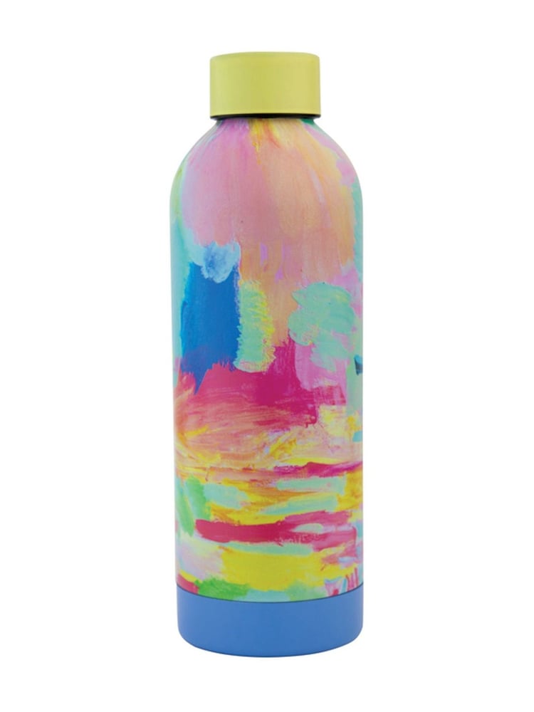 Arthouse Multi Colour Sugar Metal Water Bottle - Image 1 of 3