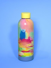 Arthouse Multi Colour Sugar Metal Water Bottle - Image 2 of 3