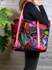 Arthouse Multi Psychedelic Dreams Large Tote Bag - Image 1 of 5