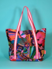 Arthouse Multi Psychedelic Dreams Large Tote Bag - Image 4 of 5