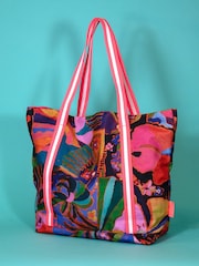 Arthouse Multi Psychedelic Dreams Large Tote Bag - Image 5 of 5