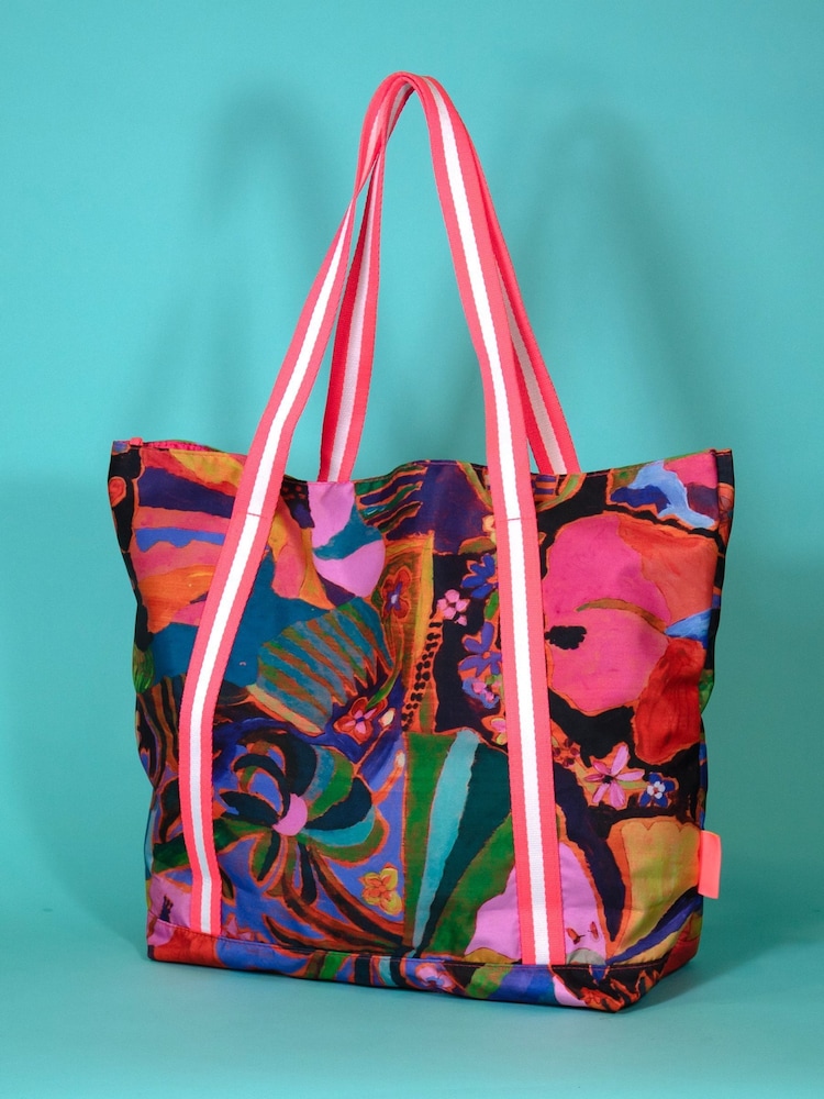 Arthouse Multi Psychedelic Dreams Large Tote Bag - Image 5 of 5