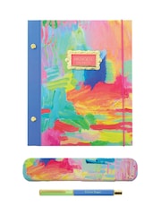 Arthouse Multi Colour Sugar Hardback B5 Notebook and Pen in Tin - Image 1 of 6