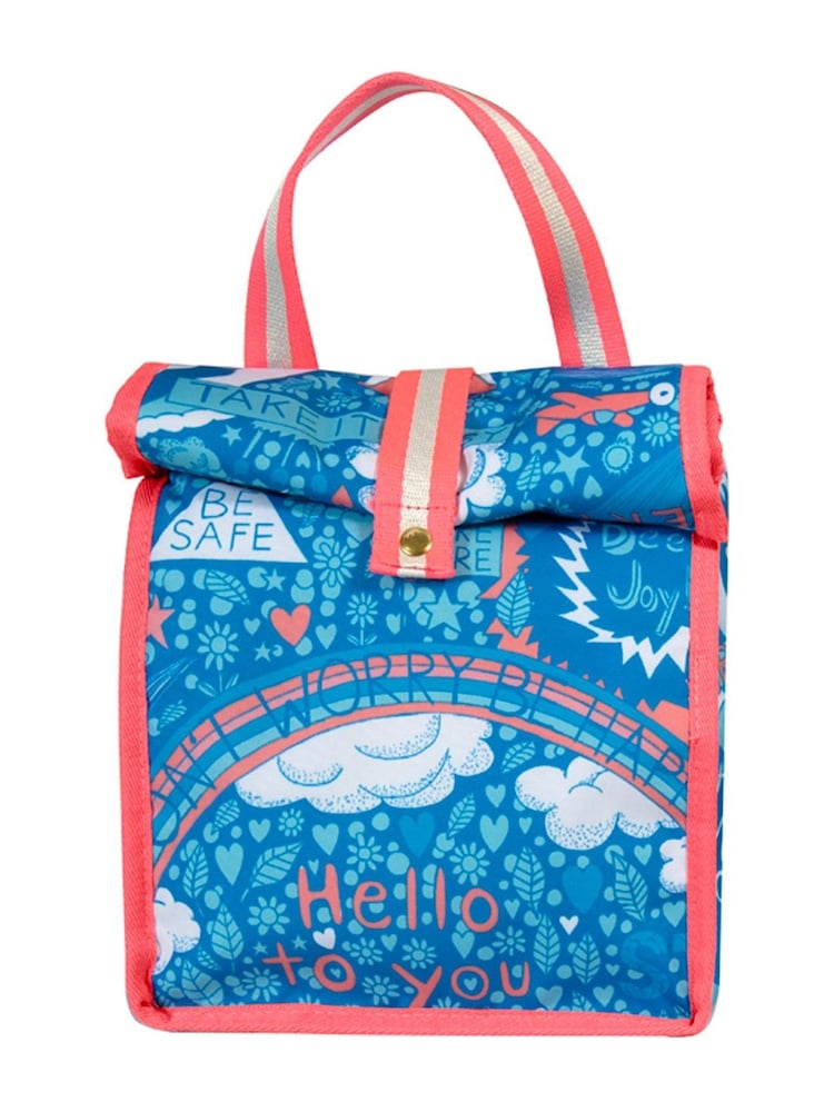 Arthouse Multi GOOD ADVICE Lunch Bag - Image 2 of 4 Arthouse Multi GOOD ADVICE Lunch Bag - Image 2 of 4