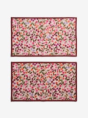 Set of 2 Purple Washable Seasonal Berries Doormats - Image 4 of 5