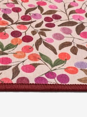Set of 2 Purple Washable Seasonal Berries Doormats - Image 5 of 5