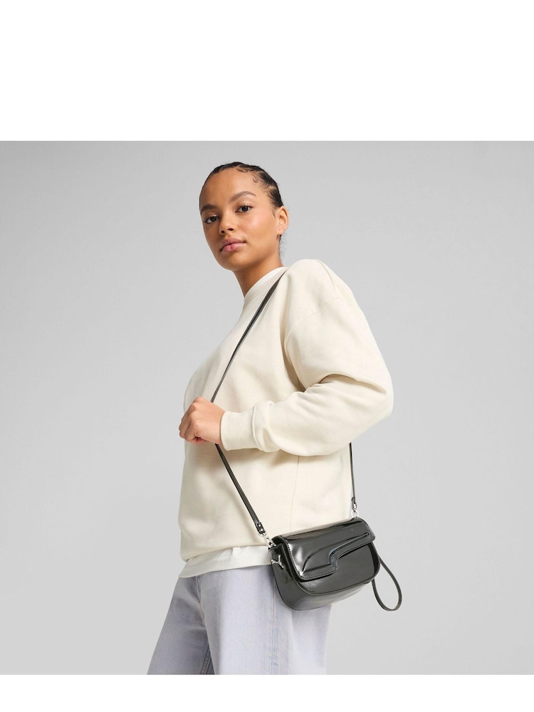 Puma Black Womens Mini Hobo Bag - Image 1 of 2