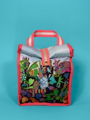Arthouse Multi COLOURFUL GARDEN Lunch Bag - Image 1 of 4