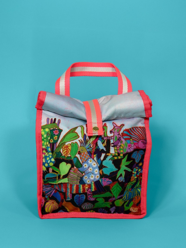 Arthouse Multi COLOURFUL GARDEN Lunch Bag - Image 1 of 4