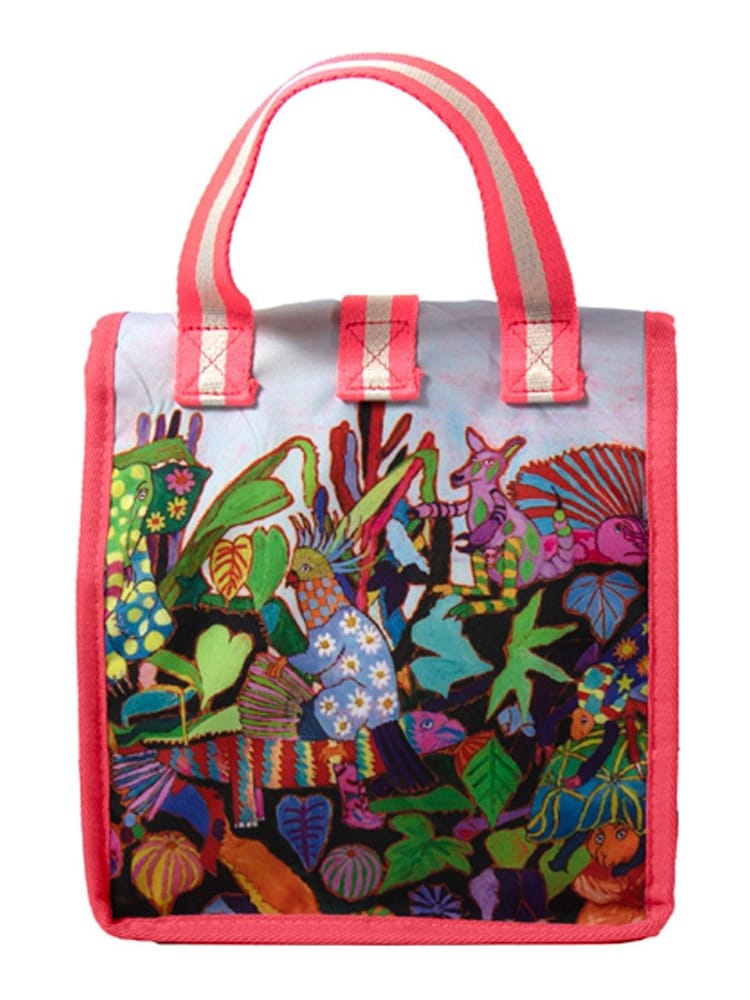 Arthouse Multi COLOURFUL GARDEN Lunch Bag - Image 4 of 4