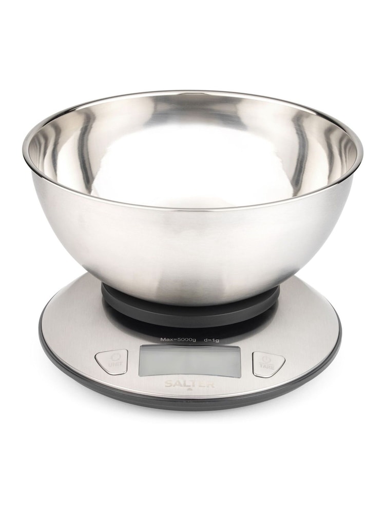 Salter Stainless Steel Bowl Kitchen Scale - Image 2 of 6