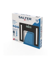 Salter Black Glass Analyser Bathroom Scale - Image 2 of 2