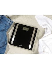 Salter Black Bluetooth Smart Bathroom Scale - Image 1 of 7