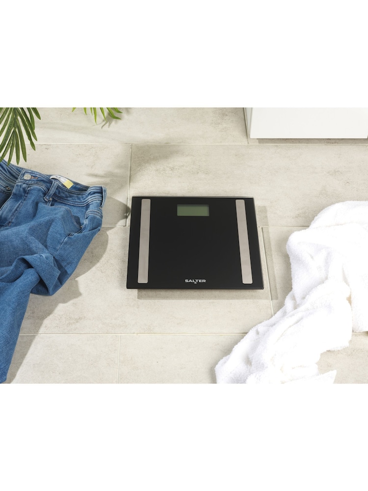 Salter Black Bluetooth Smart Bathroom Scale - Image 2 of 7