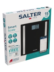 Salter Black Bluetooth Smart Bathroom Scale - Image 5 of 7