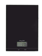 Salter Black Glass Electronic Kitchen Scale - Image 1 of 6