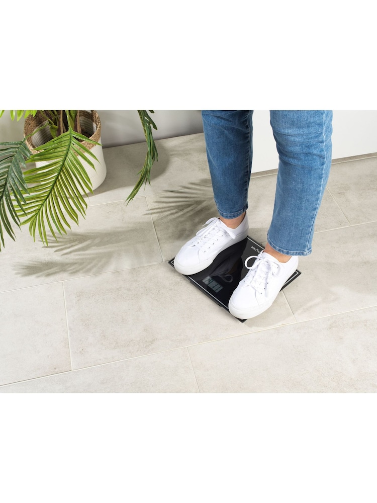 Salter Black Compact Bathroom Scale - Image 2 of 6