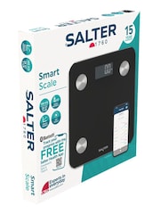 Salter Black Bluetooth Smart Bathroom Scale - Image 6 of 8