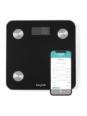 Salter Black Bluetooth Smart Bathroom Scale - Image 8 of 8