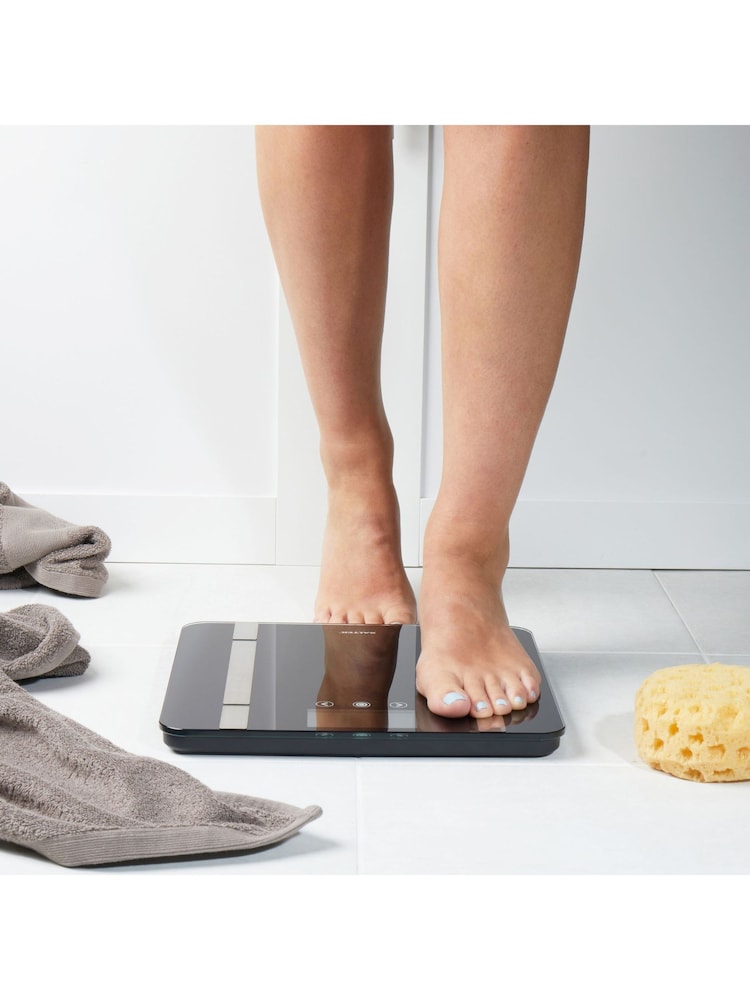 Salter Black Chevron Two Tone Bathroom Scale - Image 2 of 6