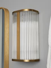 BHS Brushed Copper Nayru 8w LED Wall Light CCT IP44 - Image 2 of 7