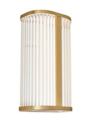 BHS Brushed Copper Nayru 8w LED Wall Light CCT IP44 - Image 3 of 7
