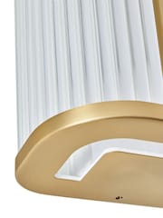 BHS Brushed Copper Nayru 8w LED Wall Light CCT IP44 - Image 6 of 7
