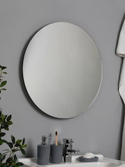 BHS White Fal 20w Round LED Touch Demist IP44 Mirror - Image 2 of 7