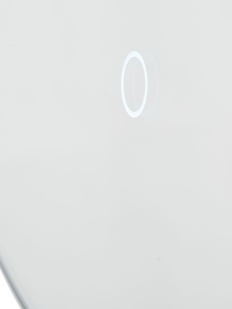 BHS White Fal 20w Round LED Touch Demist IP44 Mirror - Image 7 of 7