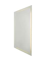 BHS White Exe 5w LED Frost Touch Demist IP44 Mirror - Image 3 of 7