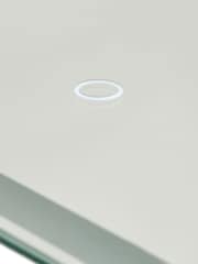BHS White Exe 5w LED Frost Touch Demist IP44 Mirror - Image 7 of 7