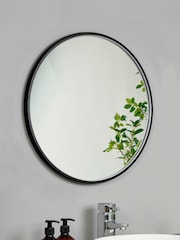 BHS Black Roc 19w LED Framed Touch Demist IP44 Mirror - Image 2 of 7