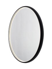 BHS Black Roc 19w LED Framed Touch Demist IP44 Mirror - Image 3 of 7