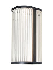 BHS Matt Black Nayru 8w LED Wall Light CCT IP44 - Image 3 of 7