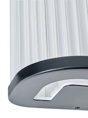 BHS Matt Black Nayru 8w LED Wall Light CCT IP44 - Image 6 of 7