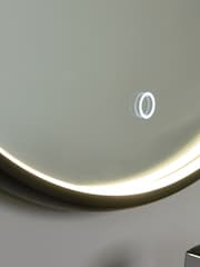 BHS Black Roc 23w LED Demist IP44 Framed Mirror - Image 5 of 7