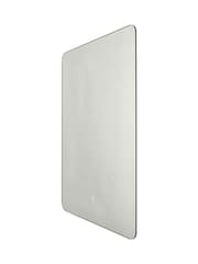 BHS White Mar 25w LED Touch Demist IP44 Mirror - Image 3 of 7