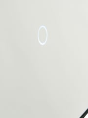 BHS White Mar 25w LED Touch Demist IP44 Mirror - Image 6 of 7