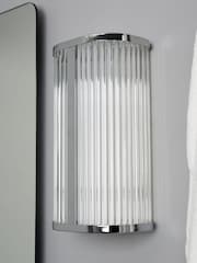 BHS Chrome Nayru 8w LED Wall Light CCT IP44 - Image 2 of 7